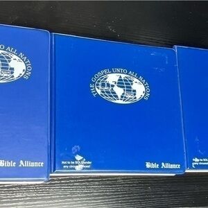 VINTAGE Audio Tapes cassette 32 The Gospel Unto All Nations Bible RARE